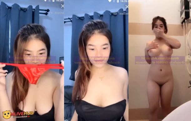 คลิปหลุดไลฟ์สด Mlive IDX-86662440 สาวอวบหุ่นขาวมาแก้ผ้าโชว์เสียวนมตู้มๆเพราะกับหัวนมสีชมพูลีลาอย่างแจ่มต่อด้วยเอาควยปลอมยัดหีอย่างแจ่ม